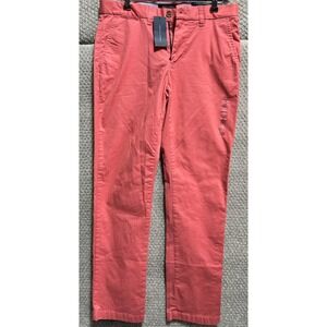 Tommy Hilfiger THFLEX Custom Fit China Pants Salmon Color‎ Size 30x32 NWT
